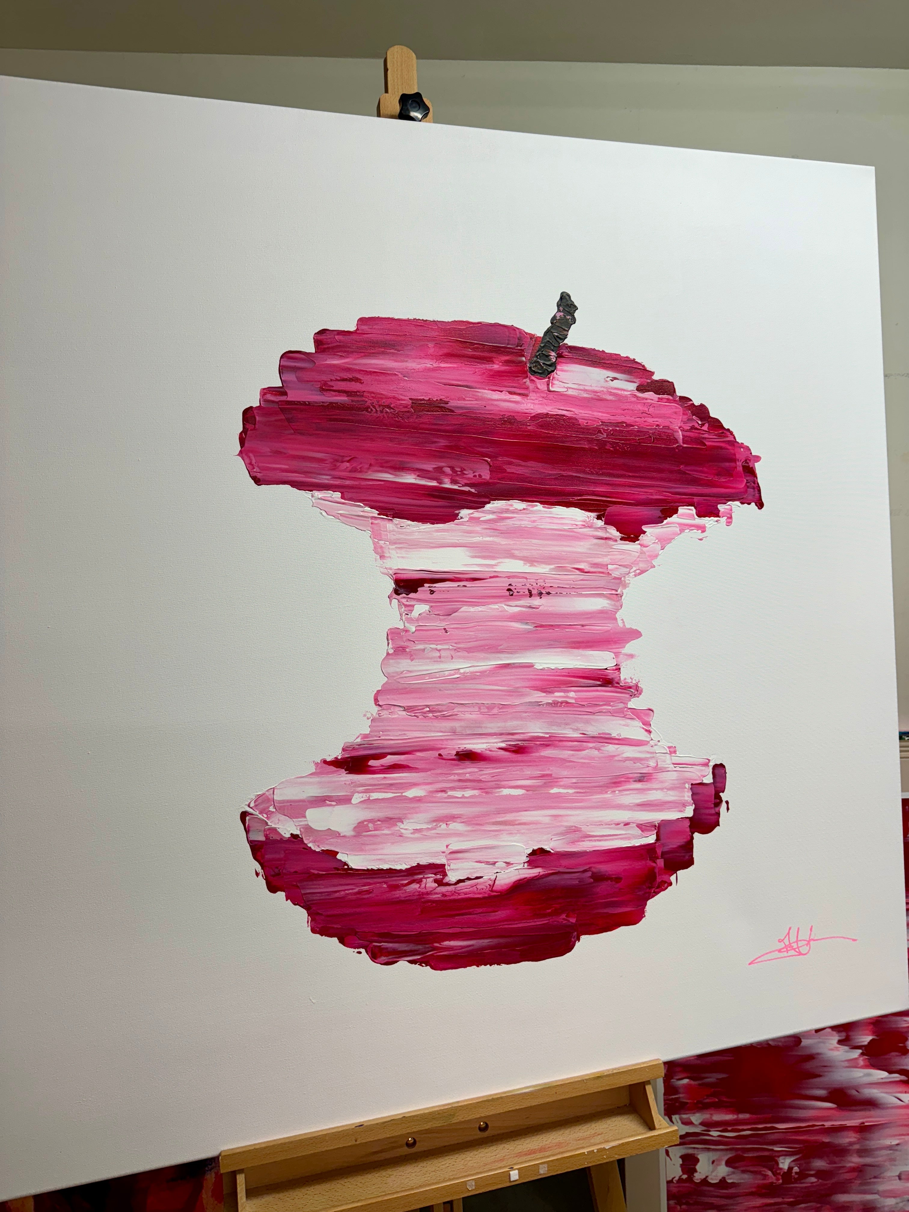 Original Painting: "Pink Delicious" 120x120