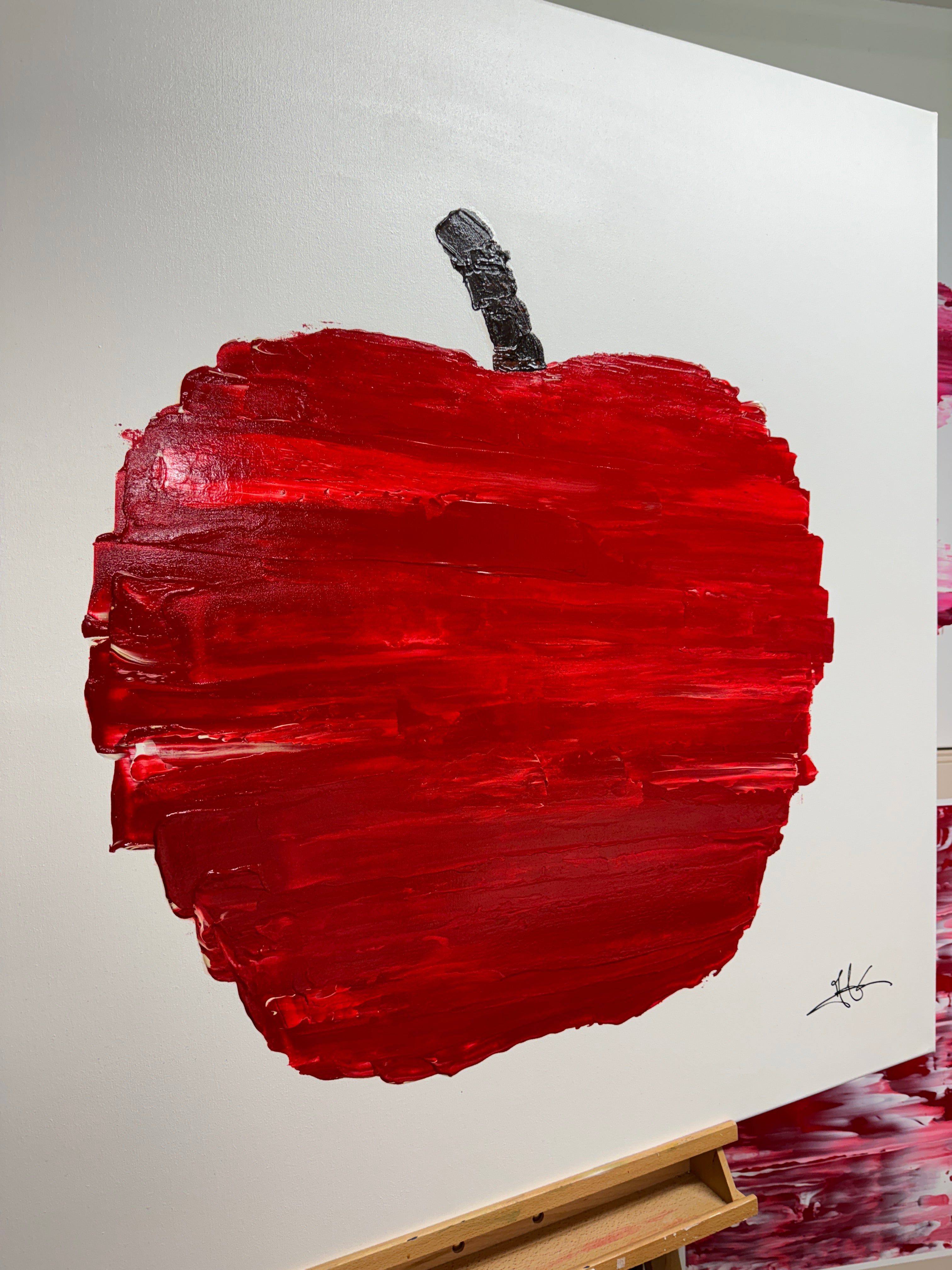 Original Painting: "Red Delicious" 120x120