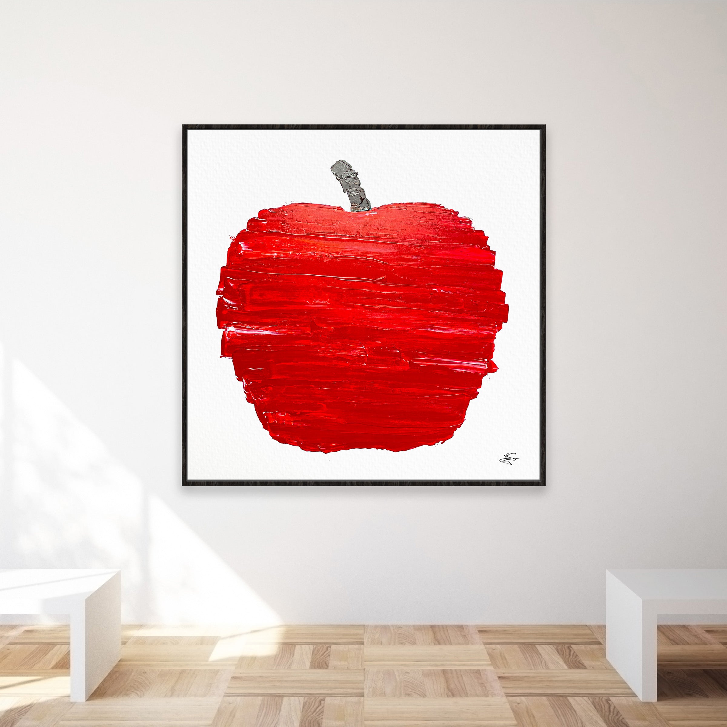 Original Painting: "Red Delicious" 120x120