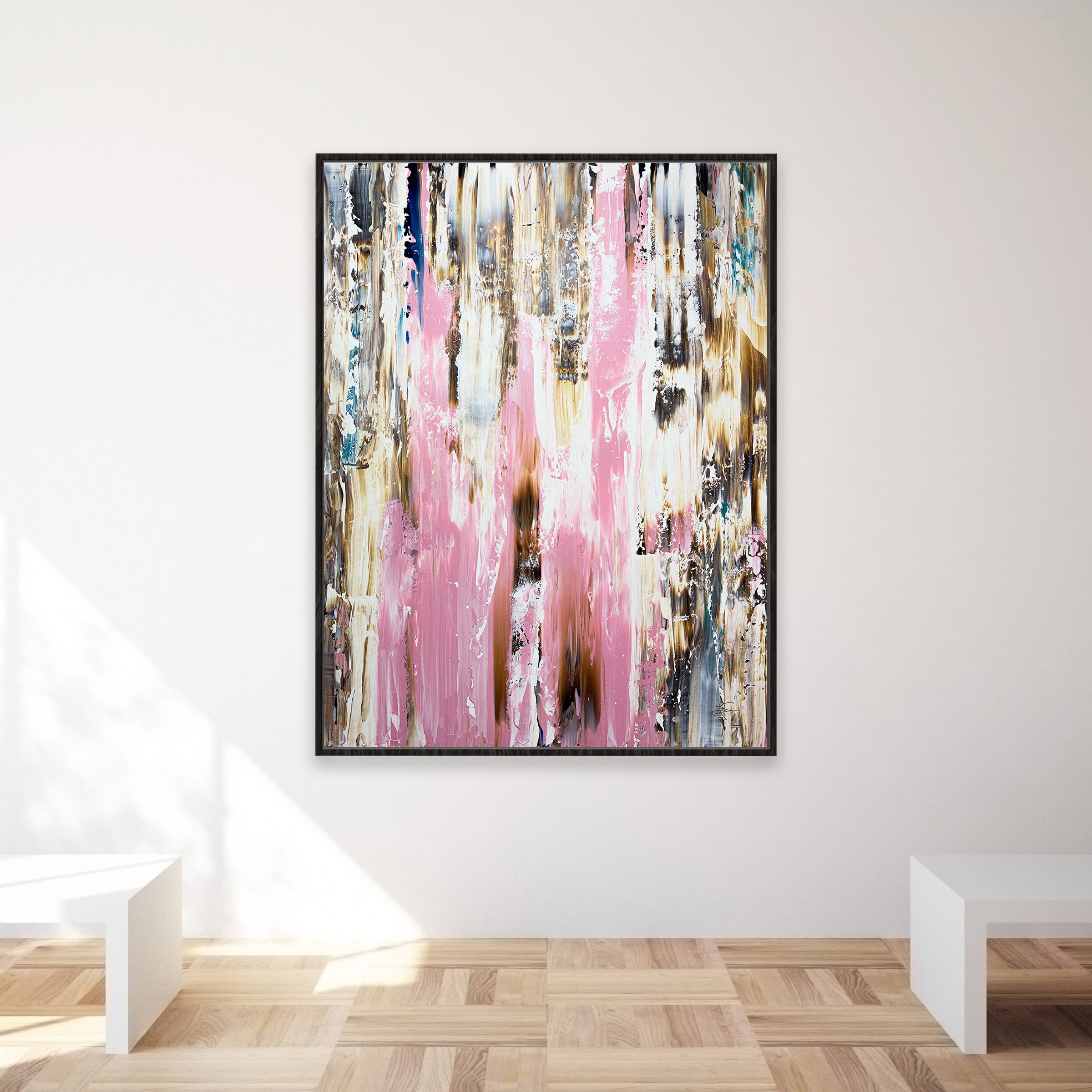 Original Painting: "Lounge Pink" 120x100x4cm